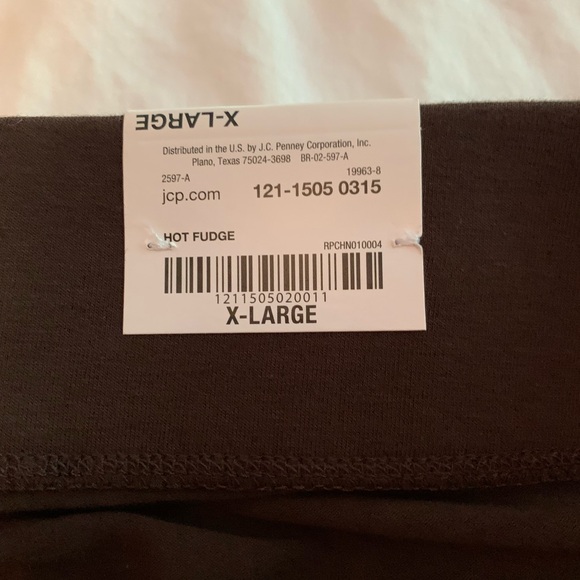 NWT. MIXIT LEGGINGS. JC PENNY. FULL LENGTH - Picture 8 of 8